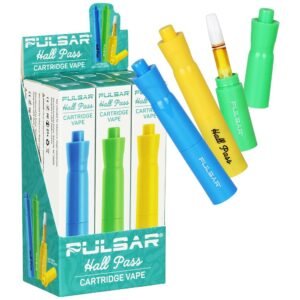 6CT DISPLAY - Pulsar 510 Hall Pass Vape Battery - 650mAh / Assorted Colors