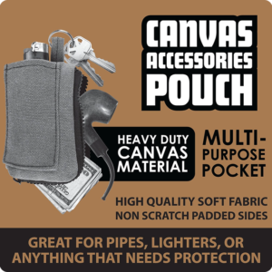 Canvas Accessories Pouch