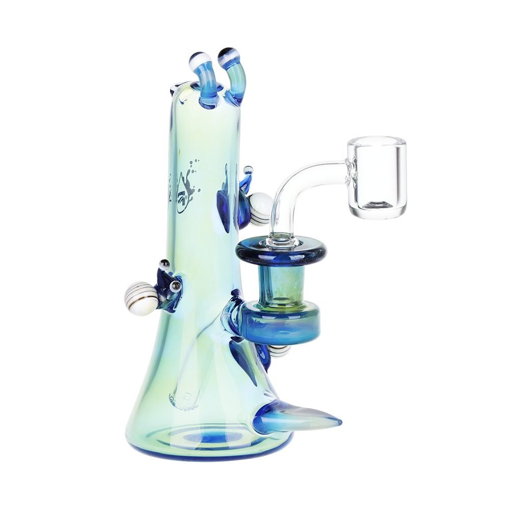 Pulsar Snail Smoochies Glass Dab Rig | 6" | 14mm F - Image 14