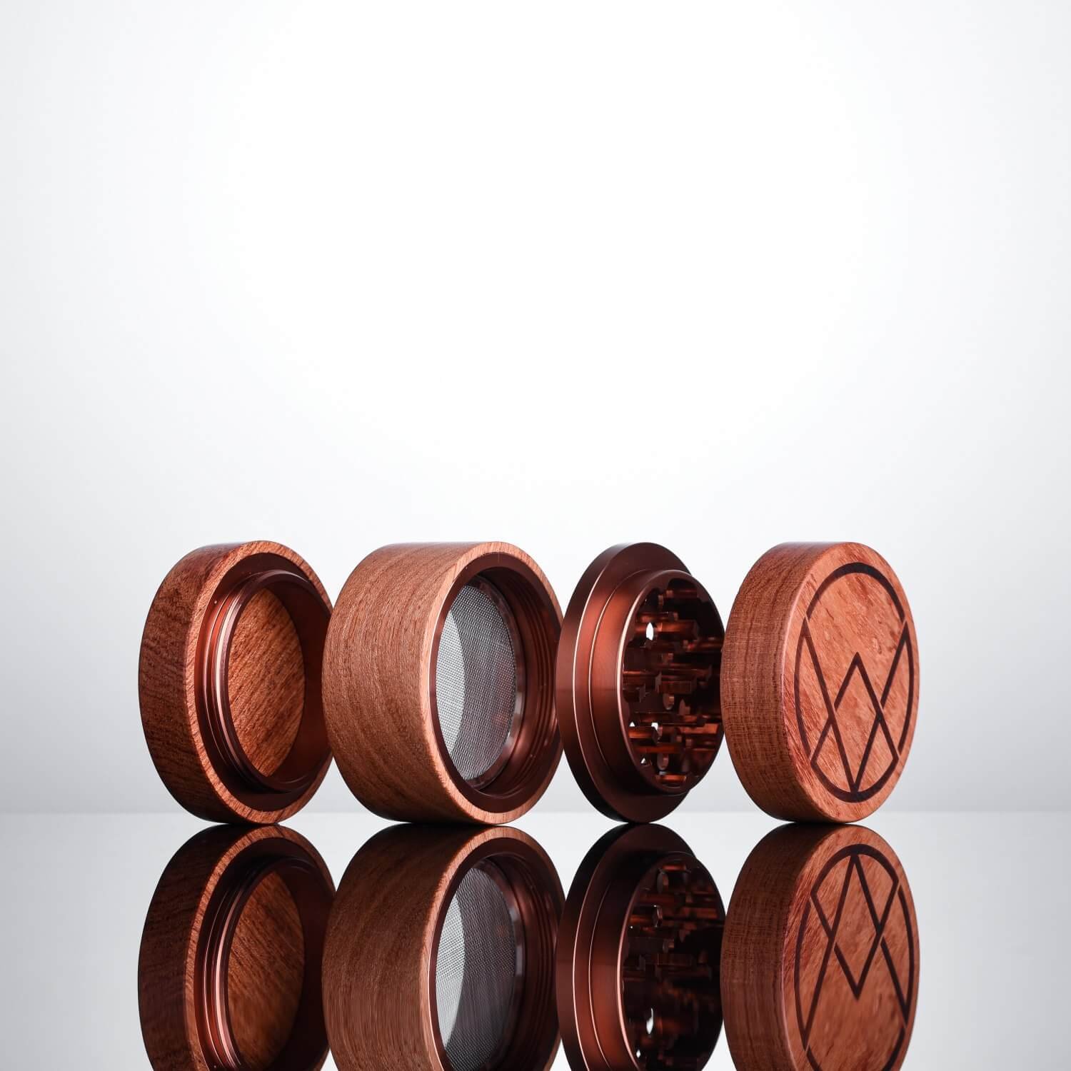 Rosewood Grinder by Vitae Glass - Image 3