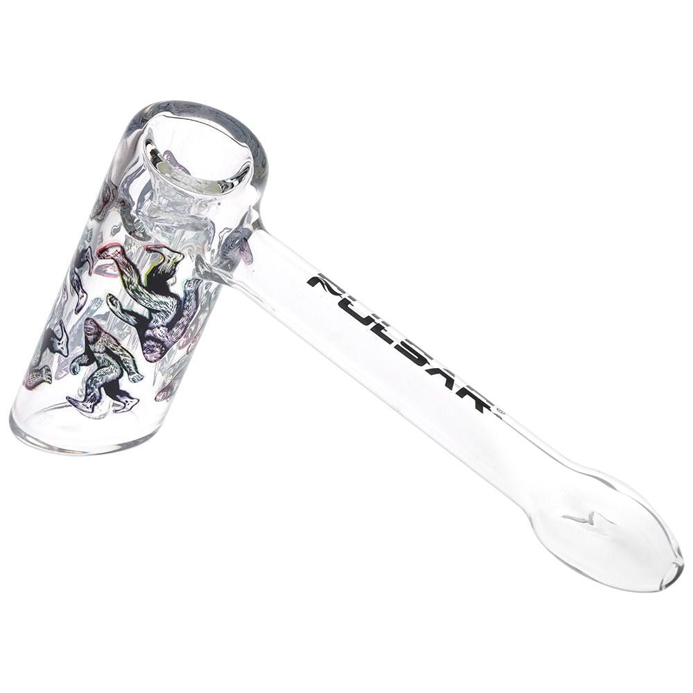 Pulsar Design Series Hammer Glass Bubbler | 8" - Image 13