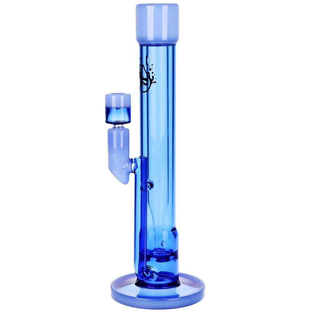 Pulsar Transporter Kicked Straight Tube Glass Water Pipe | 14" | 14mm F