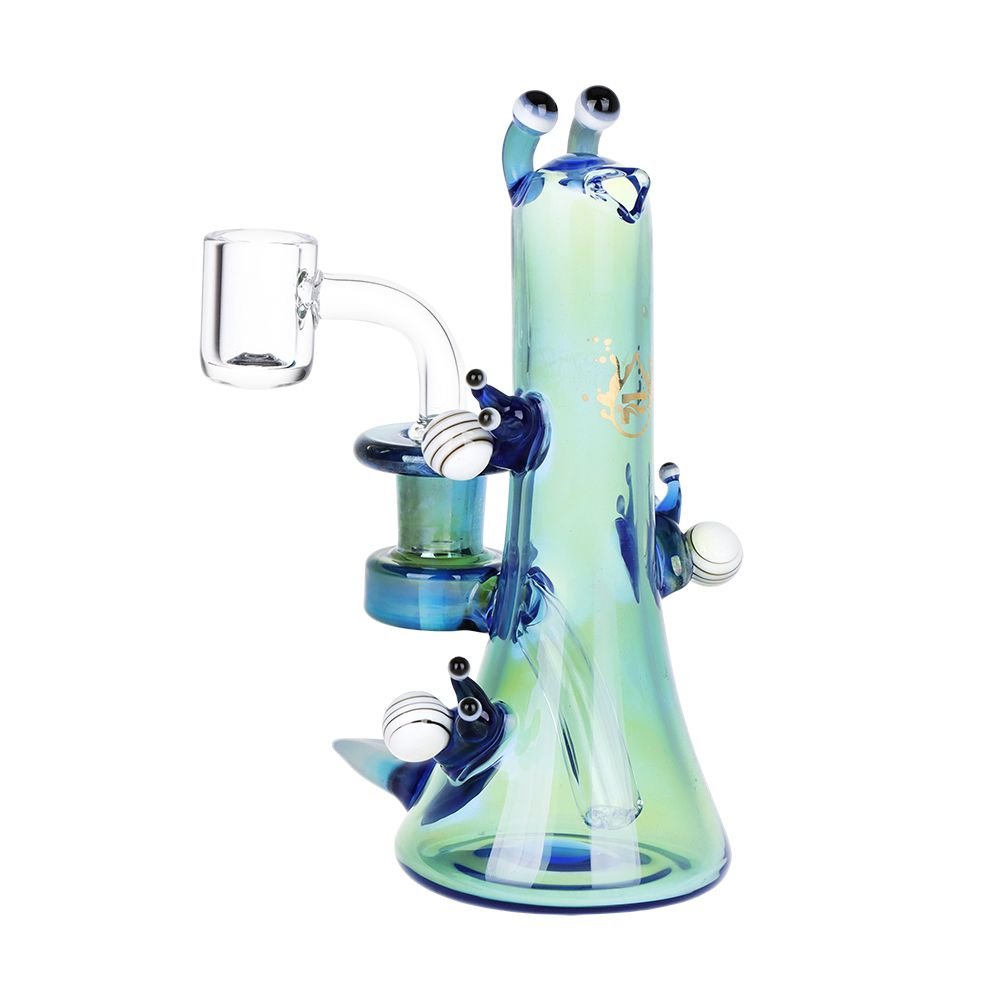 Pulsar Snail Smoochies Glass Dab Rig | 6" | 14mm F - Image 10